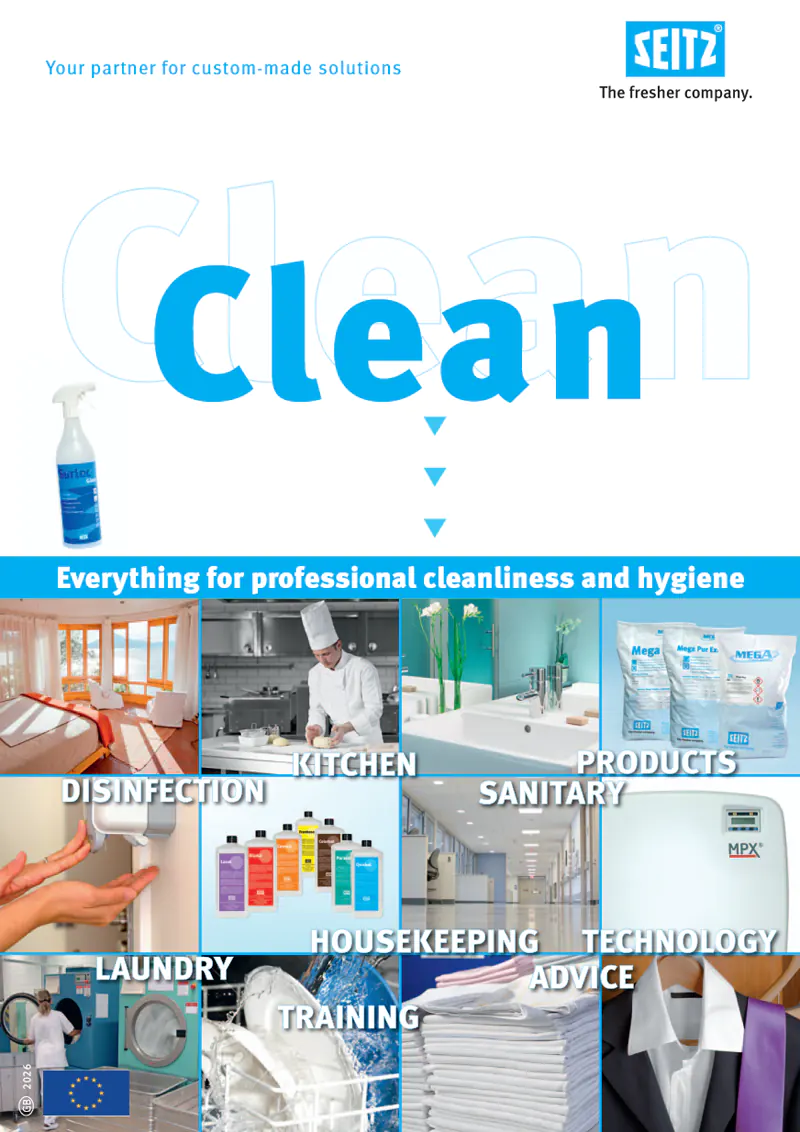 Cover of the brochure: Clean