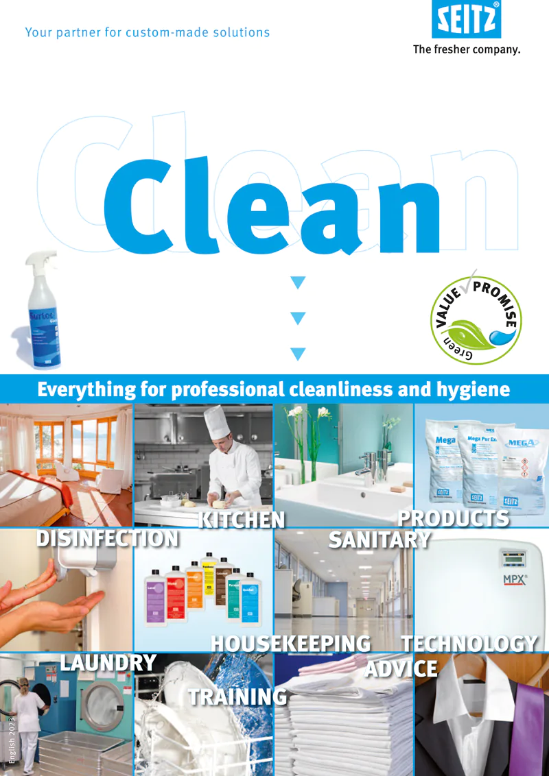 Portada del folleto: Clean