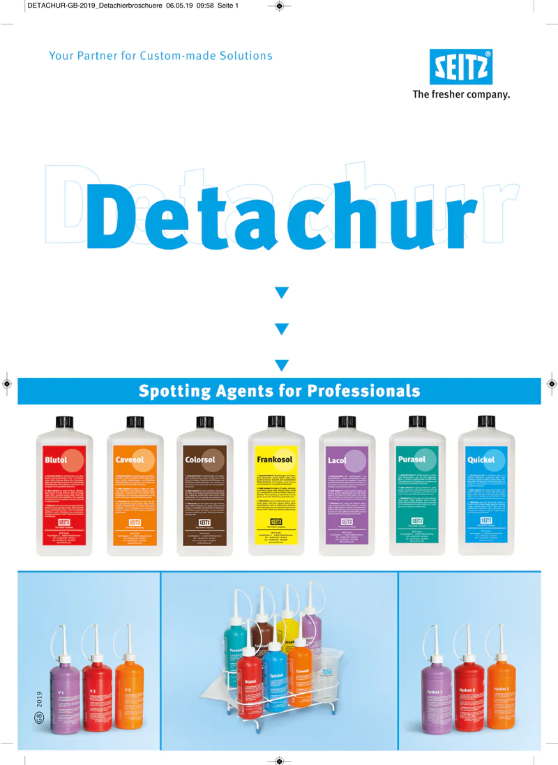 Portada del folleto: Detachur