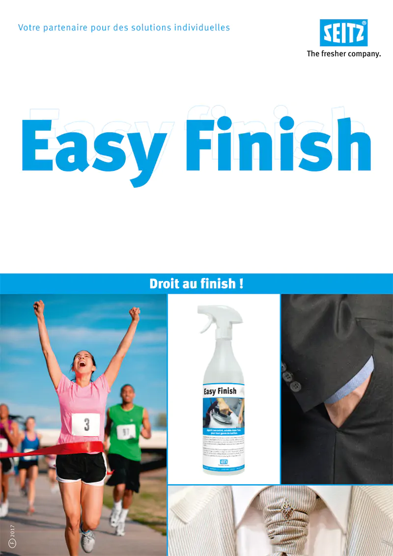 Couverture de la brochure : Easy Finish
