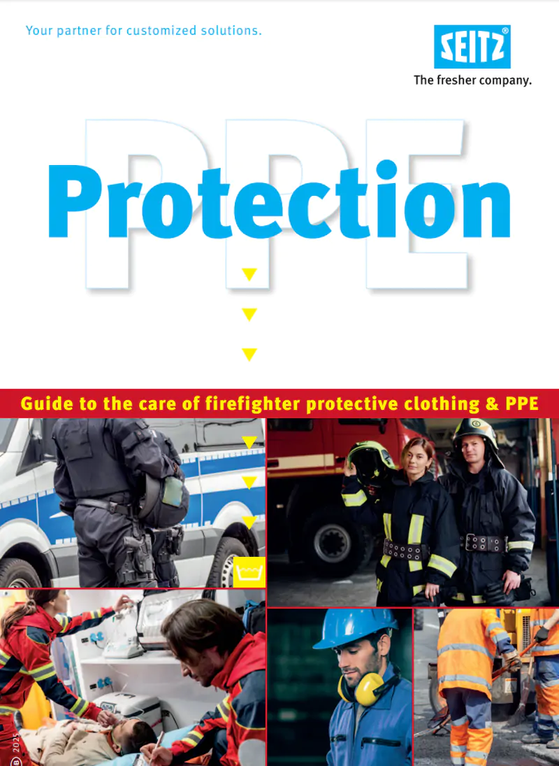 Cover of the brochure: PPE Protection