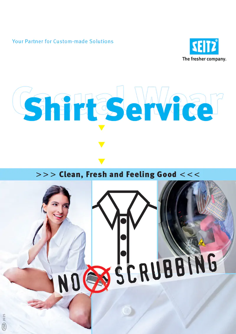 Cover of the brochure: Shirt Service