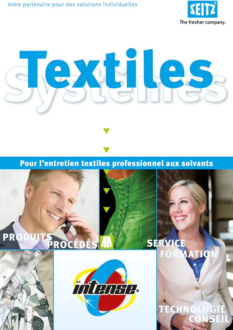 Couverture de la brochure : Textile Systems