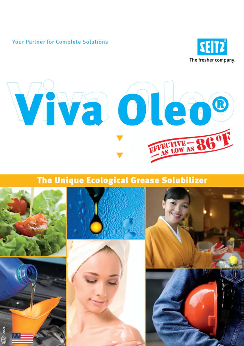Cover of the brochure: Viva Oleo