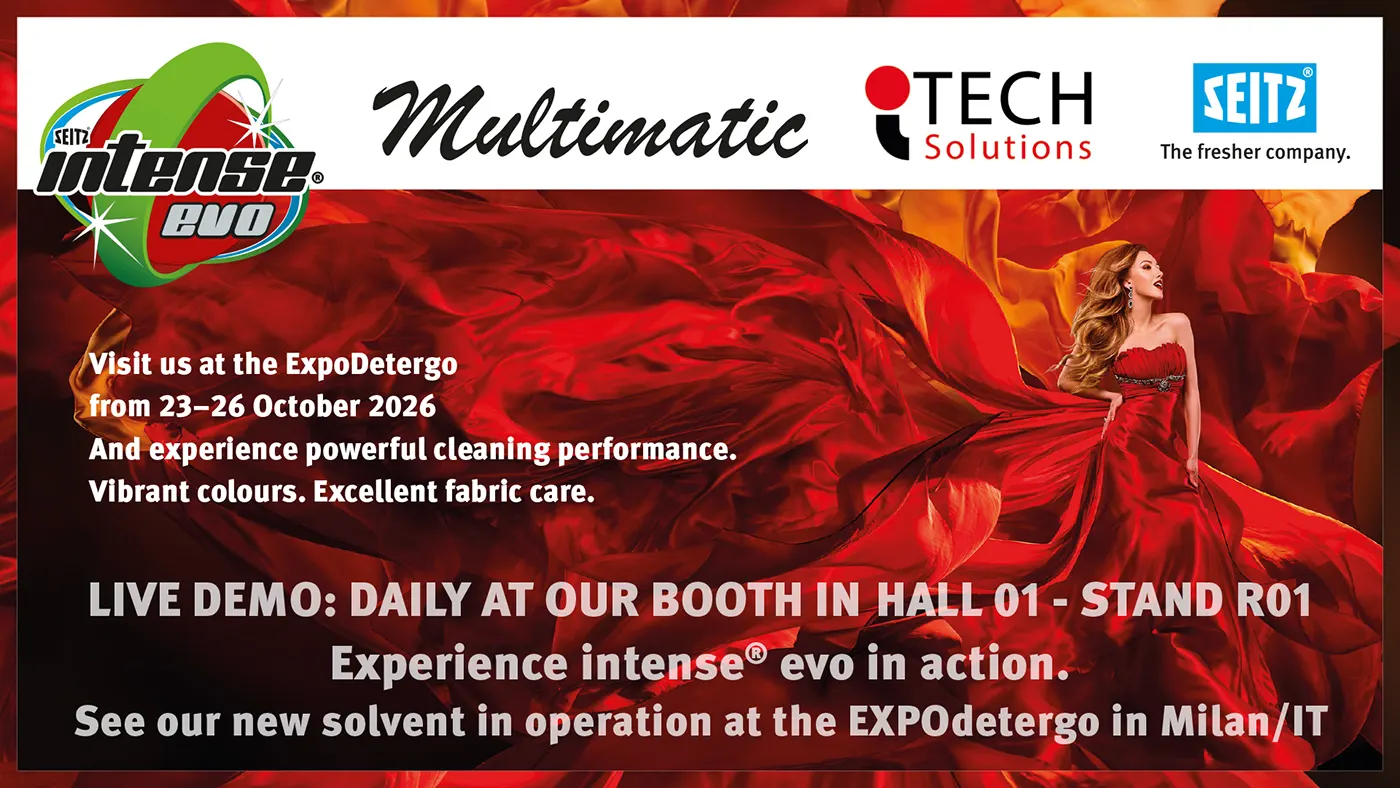 We're at EXPOdetergo in Milan